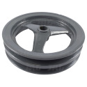 653122 Poulie double pour tarare 310mm FI 30