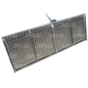 653183 Galvanized end blind screen, lamella-22mm