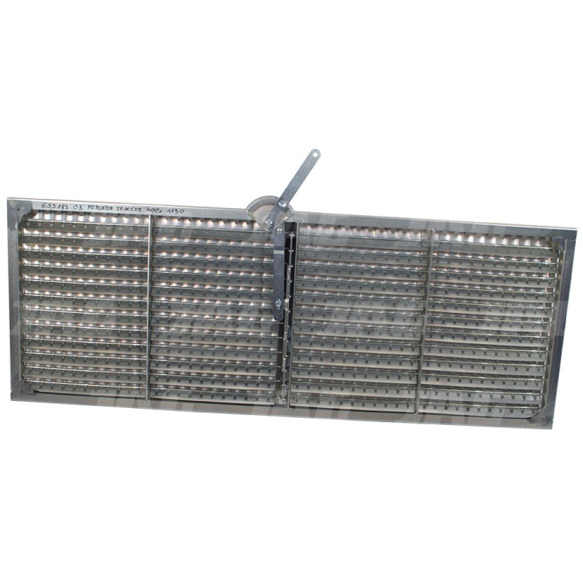 653183 Sito Å¼aluzjowe ocynkowane koÅ„cowe, lamela-22mm