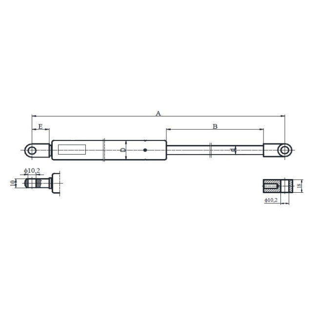 JAG99-1176 SiÅ‚ownik gazowy JAG