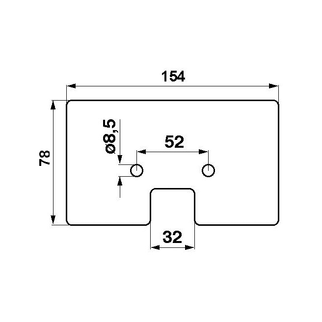 JAG04-0114 Åopatka gumowa podajnika 2PR JAG PREMIUM