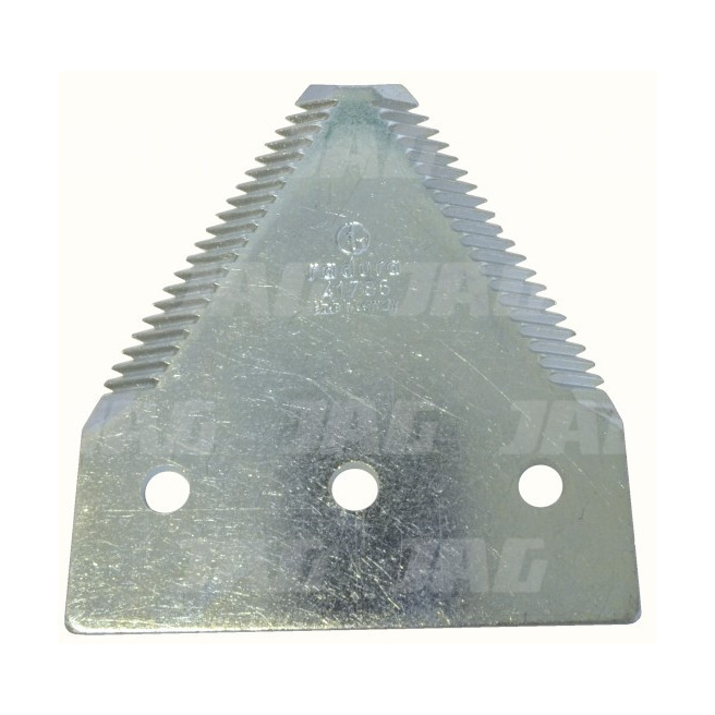 JAG01-0029 NoÅ¼yk kosy gÃ³rno nacinany gruby zÄ…b ocynk RADURA