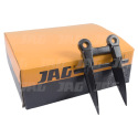 JAG01-0002 Double baïonnette forgée