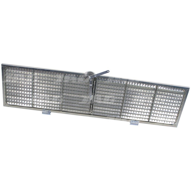 JAG05-0064 Sito Å¼aluzjowe ocynkowane koÅ„cowe, lamela-22mm