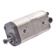 JAG09-0860 Pompa hydrauliczna dwusekcyjna