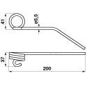 JAG01-0048 Ressort de bobine