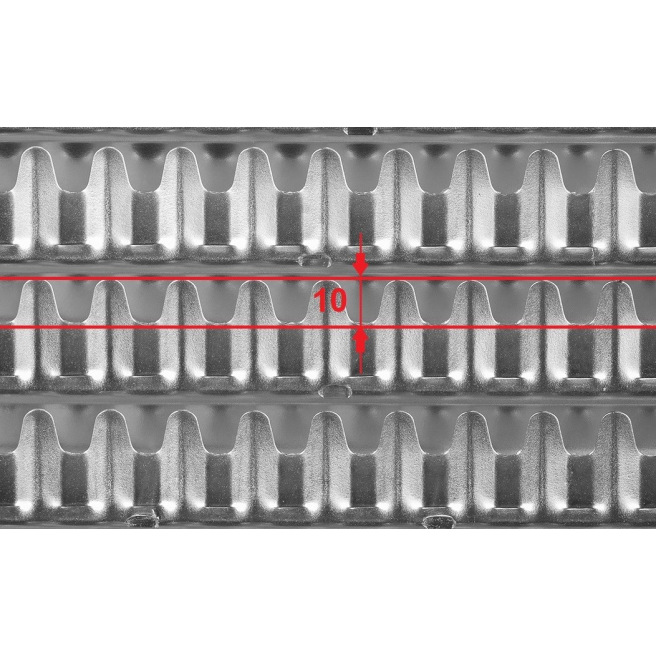 JAG05-0180 Sito Å¼aluzjowe ocynkowane dolne, lamela-10mm
