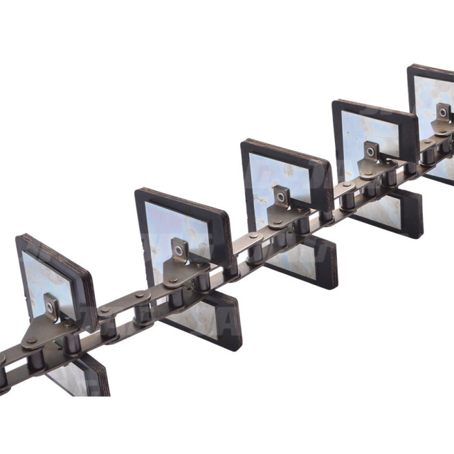 JAG04-0102 PrzenoÅ›nik Å‚aÅ„cuchowy kompletny (Å‚opatki nitowane) JAG