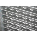 JAG05-0504 Grille à lamelles galvanisée supérieure, lamelle-TM6
