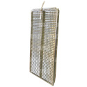 JAG05-0505 Grille à persiennes inférieure galvanisée, lamelle-TM6