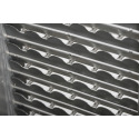 JAG05-0494 Grille à persiennes inférieure galvanisée, lamelle-TM6