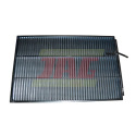 JAG05-0046 Galvanized bottom louver screen, 10mm Premium lamella