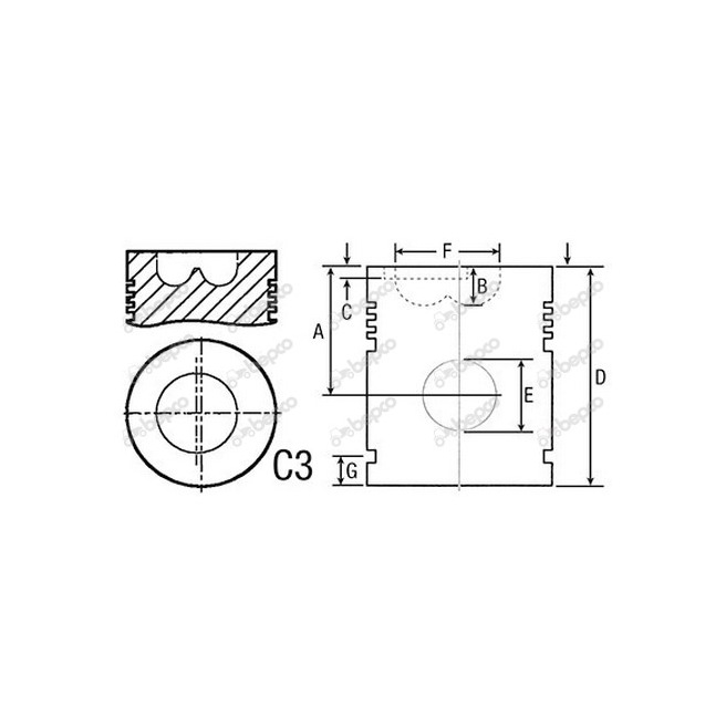 JAG99-0123 TÅ‚ok + sworzeÅ„