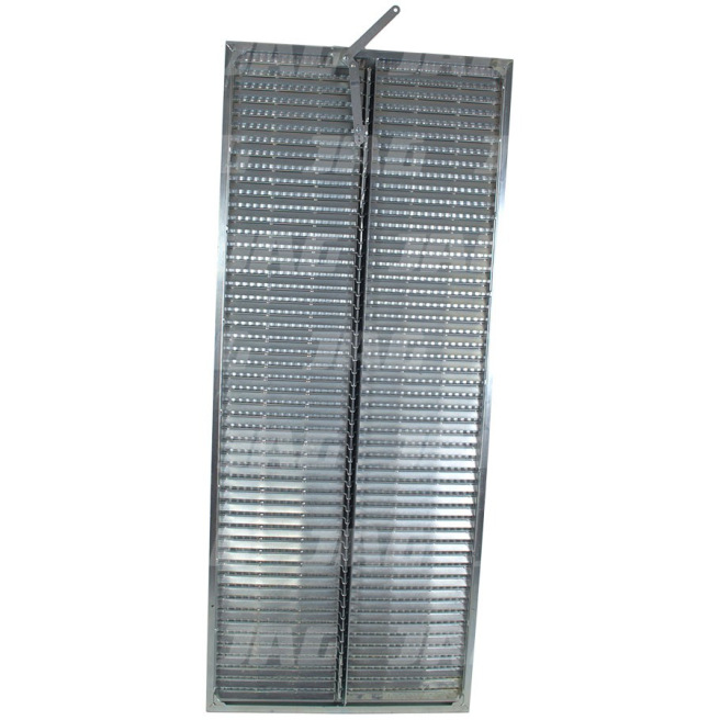 JAG05-0432 Sito Å¼aluzjowe ocynkowane dolne, lamela-10mm