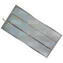 JAG05-0479 Grille à lamelles inférieure galvanisée, 10 mm, Premium